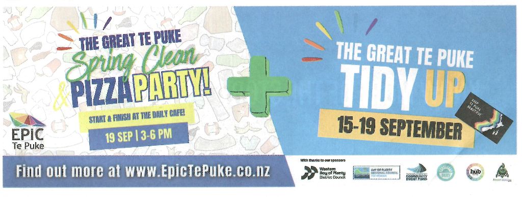Te puke news ad 5 sept