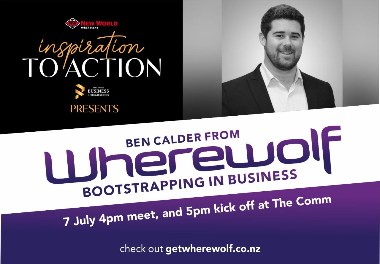 Inspiration to action with Ben Calder - Business Spread