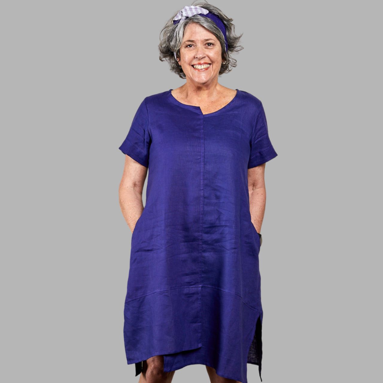 Cinabelle Linen Dress - Flaxbloom | Mall Planet