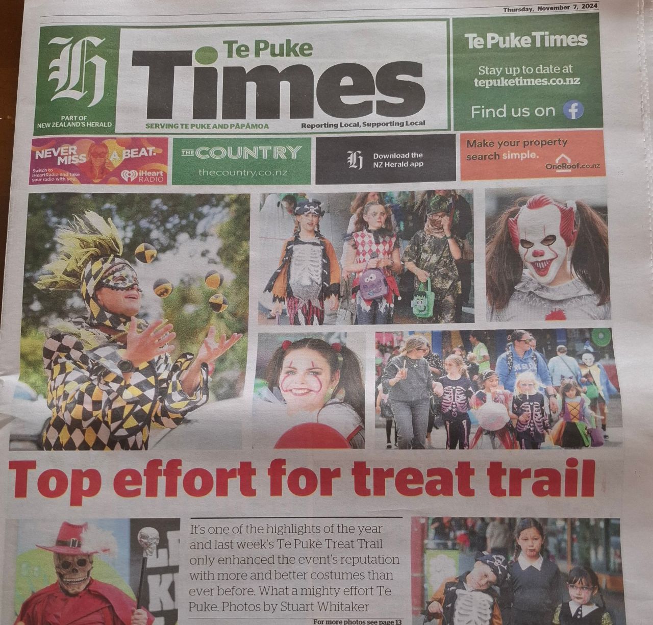 Tpt front page 7 nov