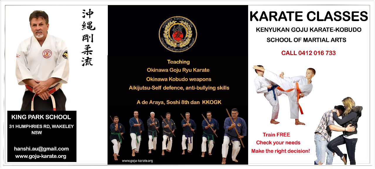 FREE Introduction to Martial arts/Self defence Mall