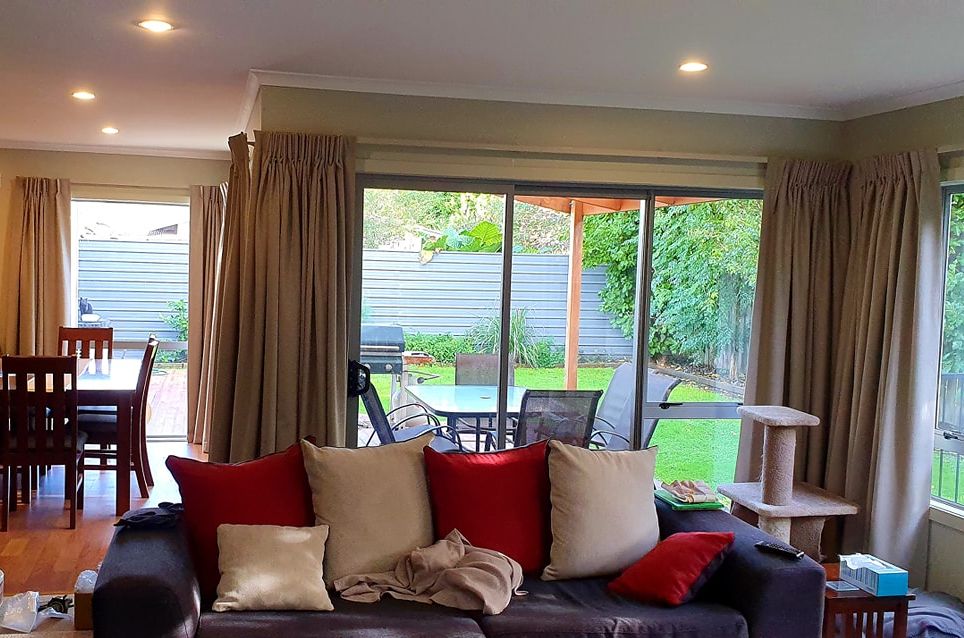 Custommade curtains from New Zealand by MDC Interiors