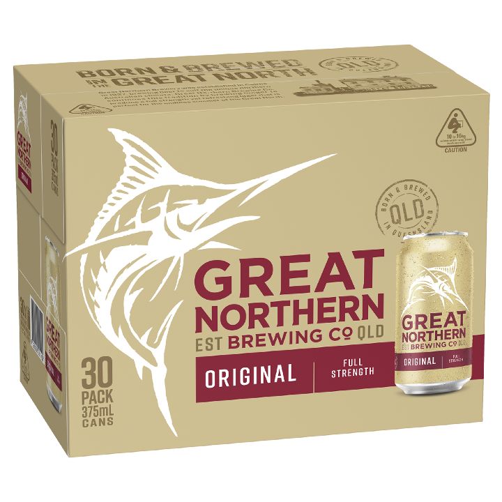 GREAT NORTHERN ORIGINAL 375ML CANS Cheers Liquor Goondiwindi