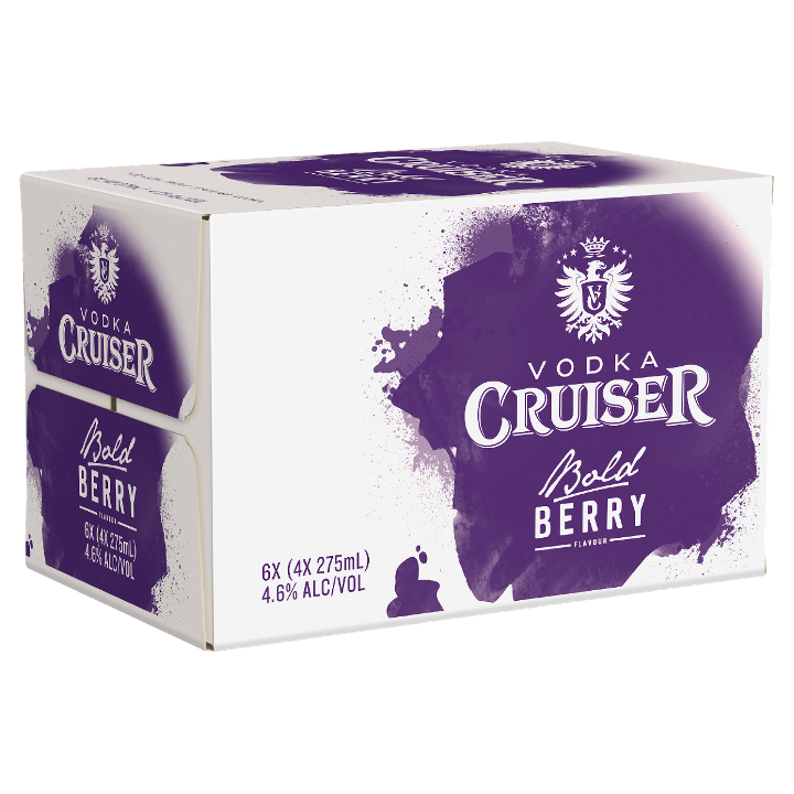 CRUISER BOLD BERRY 275ML BOTTLES Liquor Warehouse Torquay