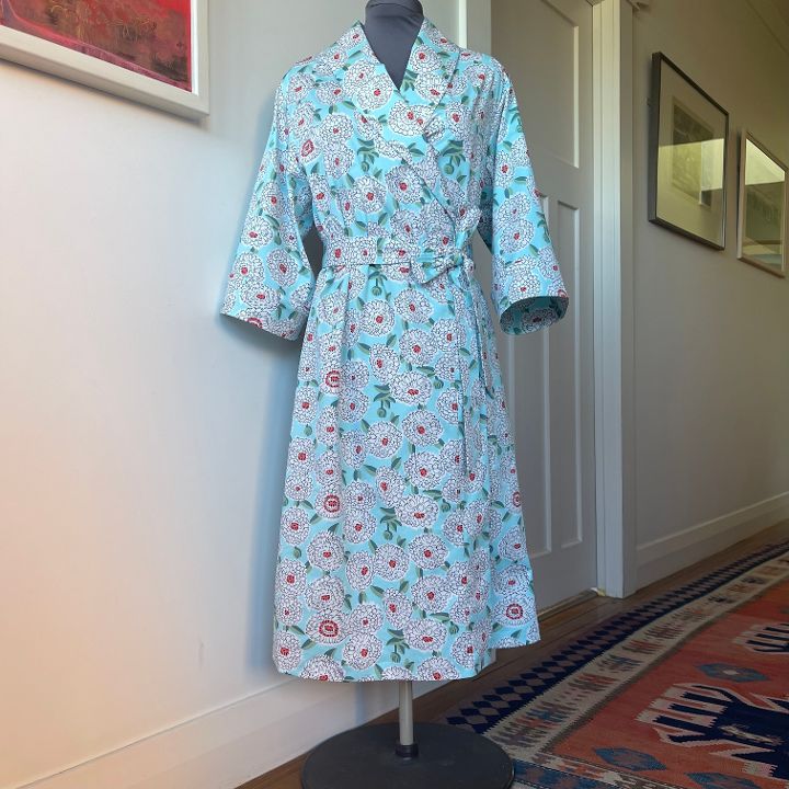 SUMMER ROBE small cotton spandex dahlia Chooice