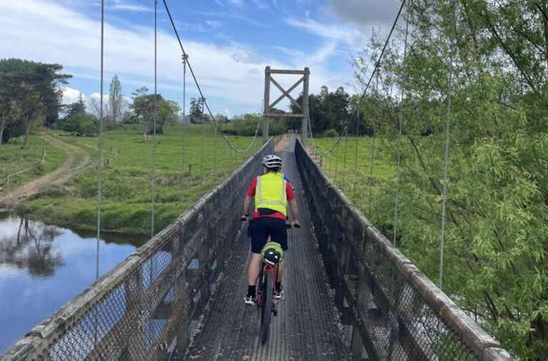 The Stimson Family Hit The Hauraki Rail Trail