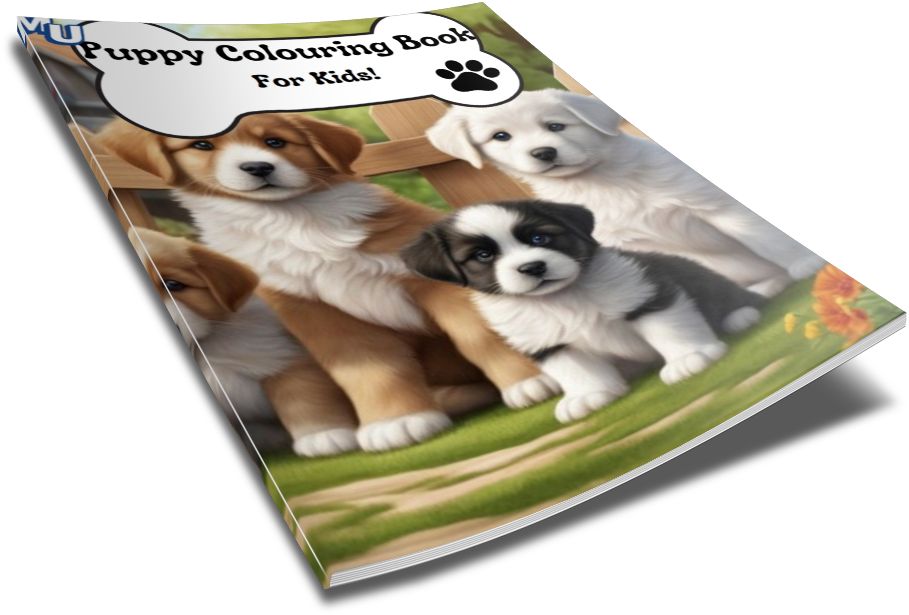 Color Book Pupped Kids Colouring Book - Puppies! - Manchester Unity