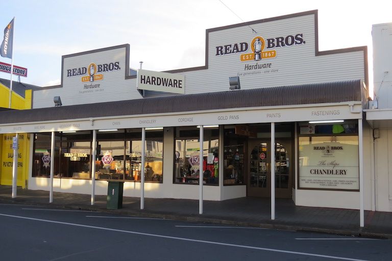 Read Bros Hardware Ltd - Thames - Hauraki Rail Trail